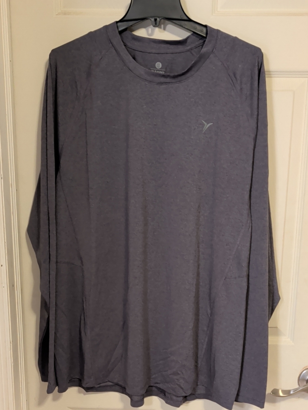 Old Navy Men's Long-Sleeve Performance Shirt - Gray XXL